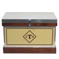 Phoenix West Tack Trunk -Ovatio Horse Shop 12545 stainless 1