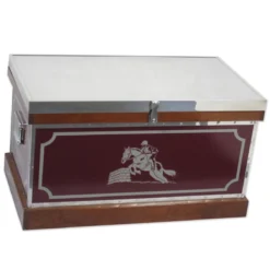 Phoenix West Tack Trunk -Ovatio Horse Shop 12545 stainless 3