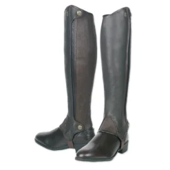 Tredstep Deluxe Half Chaps 7 Tredstep Deluxe Half Chaps -Ovatio Horse Shop 13216 brown