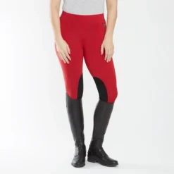 Kerrits Flow Rise Performance Tight -Ovatio Horse Shop 13544 ruby 1