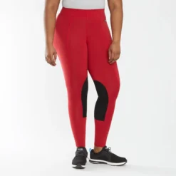 Kerrits Flow Rise Performance Tight -Ovatio Horse Shop 13544 ruby 3