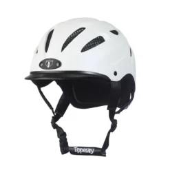 Tipperary Sportage Helmet -Ovatio Horse Shop 14850 white angle