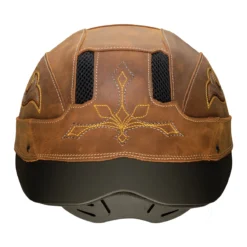 Troxel Cheyenne Helmet 7 Troxel Cheyenne Helmet -Ovatio Horse Shop 15259 brown backv