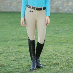Irideon Issential Riding Tights -Ovatio Horse Shop 15458 tan model