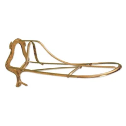 Brass Saddle Rack