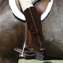 Dublin Easy Care II Half Chaps -Ovatio Horse Shop 16138 brown