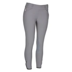 The Tailored Sportsman Trophy Hunter Side Zip Low Rise Breech 35 The Tailored Sportsman Trophy Hunter Side Zip Low Rise Breech -Ovatio Horse Shop 16227 pewter right