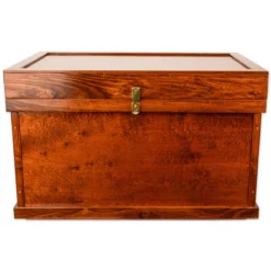 SmartPak Deluxe Wood Trunk -Ovatio Horse Shop 16297 walnut 02 1