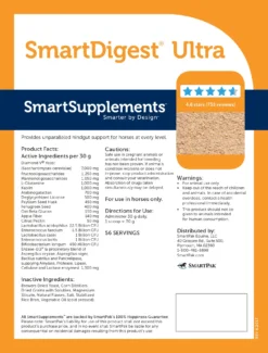 SmartDigest&reg; Ultra Powder -Ovatio Horse Shop 16312 SmartDigestUltra 3 2018