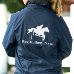 Personalized Fleece Lined Nylon Jacket -Ovatio Horse Shop 16685 dt