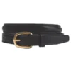Tory Leather Plain Raised Belt