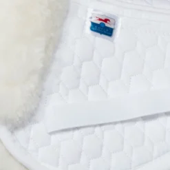 Mattes Correction Half Pad With Pockets For Shims- All Purpose -Ovatio Horse Shop 17326 ap white detail