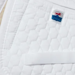 Mattes Correction Quilted Half Pad With Pockets For Shims- All Purpose -Ovatio Horse Shop 17332 ap white detail