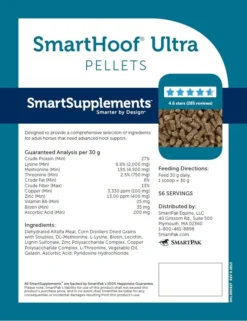 SmartHoof&reg; Ultra Pellets -Ovatio Horse Shop 17475 SmartHoofUltra Pellets 10.2015