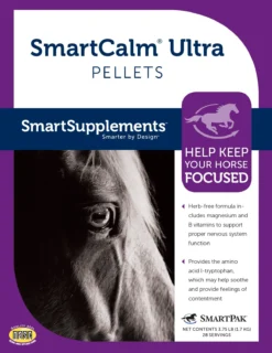 Stress Ease SmartPak -Ovatio Horse Shop 17477 smartcalmultra frontlabel