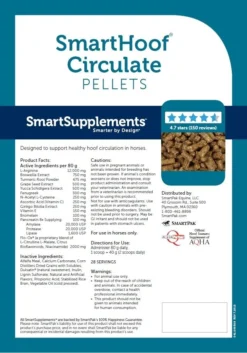 SmartHoof&reg; Circulate Pellets -Ovatio Horse Shop 18246 SmartHoofCirculate Pellets 10.2015