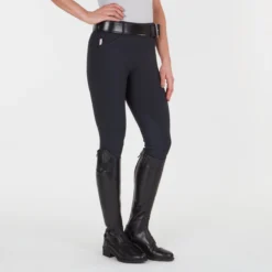The Tailored Sportsman Trophy Hunter Mid Rise Side Zip Breech -Ovatio Horse Shop 18604 charcoal 1752