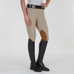 The Tailored Sportsman Trophy Hunter Mid Rise Side Zip Breech -Ovatio Horse Shop 18604 tan 0685