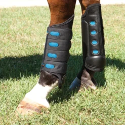 Premier Equine Air Cooled Boots -Ovatio Horse Shop 19026 hind onhorse