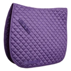 SmartPak Classic Medium Diamond Dressage Saddle Pad -Ovatio Horse Shop 19497 purple 2