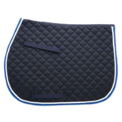 SmartPak Deluxe Medium Diamond AP Saddle Pad -Ovatio Horse Shop 19502 navy royal