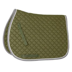 SmartPak Deluxe Medium Diamond AP Saddle Pad -Ovatio Horse Shop 19502 oakmosswarmgrey 5914