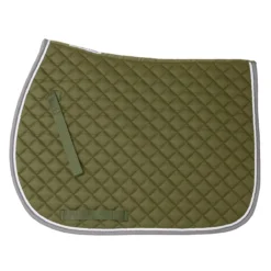 SmartPak Deluxe Medium Diamond AP Saddle Pad -Ovatio Horse Shop 19502 oakmosswarmgrey 5915