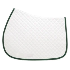 SmartPak Classic Lite White AP Saddle Pad -Ovatio Horse Shop 19504 huntertrim