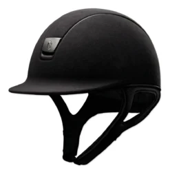 Samshield Premium Helmet -Ovatio Horse Shop 19898 blackalcantara flipped
