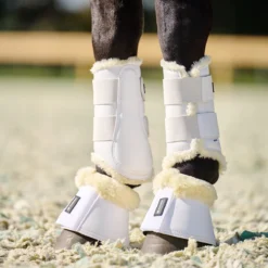 SmartPak Deluxe Fleece Top Bell Boots 23 SmartPak Deluxe Fleece Top Bell Boots -Ovatio Horse Shop 19f hra pg24 32664 white 33907 white 1725