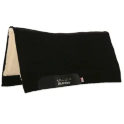 Professional's Choice Comfort-Fit SMx Air Ride Western Pad- Solid-Black