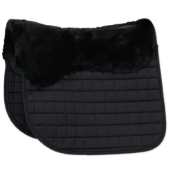Professional's Choice Steffen Peters SMx Luxury Shearling Pad -Ovatio Horse Shop 20598 black bottom