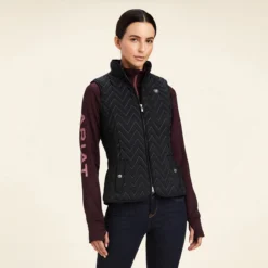 Ariat Ashley Insulated Vest 21 Ariat Ashley Insulated Vest -Ovatio Horse Shop 20705 black 5