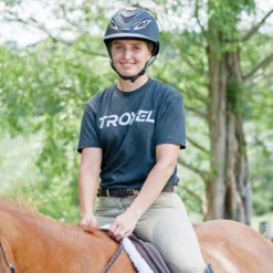 Troxel Avalon Helmet -Ovatio Horse Shop 20988 rosegold lifestyle