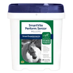 SmartVite Perform Senior Pellets -Ovatio Horse Shop 21448 bucket