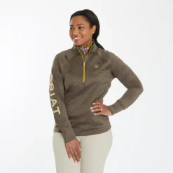 Ariat&reg; Tek Team 1/2 Zip -Ovatio Horse Shop 21484 canteen 2