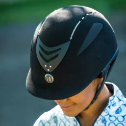 One K Defender Bling Helmet -Ovatio Horse Shop 22104 blackclear l2