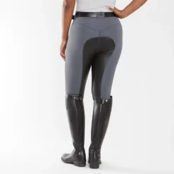 FITS Free Flex Full Seat Breeches - Front Zip -Ovatio Horse Shop 22274 graphite 2