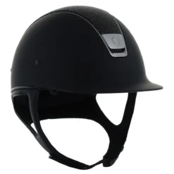 Samshield Shadowmatt Crystal Fabric Top Helmet 8 Samshield Shadowmatt Crystal Fabric Top Helmet -Ovatio Horse Shop 22555 black5crystal silo