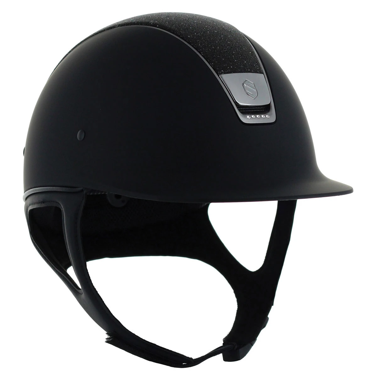 Samshield Shadowmatt Crystal Fabric Top Helmet 4 Samshield Shadowmatt Crystal Fabric Top Helmet - Image 4