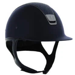 Samshield Shadowmatt Crystal Fabric Top Helmet 7 Samshield Shadowmatt Crystal Fabric Top Helmet -Ovatio Horse Shop 22555 navy silo fixed