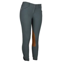 The Tailored Sportsman Vintage Tan Patch Low Rise Breech -Ovatio Horse Shop 22634 artichoke right