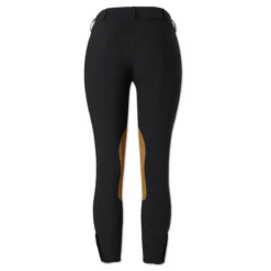 The Tailored Sportsman Vintage Tan Patch Low Rise Breech -Ovatio Horse Shop 22634 black back