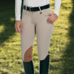 Romfh Sarafina Classic Knee Patch Breech -Ovatio Horse Shop 22748 classicwhitesand front
