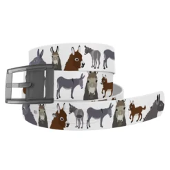 C4 Classic Belt & Buckle 24 C4 Classic Belt & Buckle -Ovatio Horse Shop 23828 donkeygrey