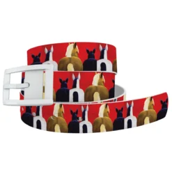 C4 Classic Belt & Buckle 26 C4 Classic Belt & Buckle -Ovatio Horse Shop 23828 horsebuttswhite