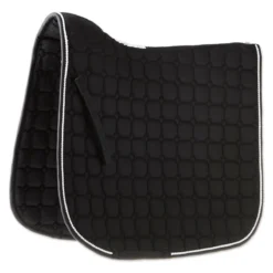 SmartPak Deluxe Octagon & Diamond Dressage Saddle Pad -Ovatio Horse Shop 24136 black 2