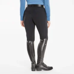 Piper Winter Softshell Breeches By SmartPak - Knee Patch -Ovatio Horse Shop 24847 black 7904