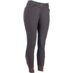 Piper Winter Softshell Breeches By SmartPak - Knee Patch - Clearance! -Ovatio Horse Shop 24847 charcoal right
