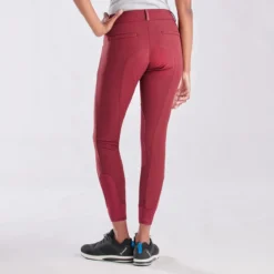Piper Winter Softshell Breeches By SmartPak - Knee Patch - Clearance! -Ovatio Horse Shop 24847 merlot 8574